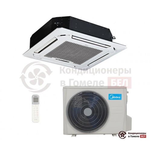  Кассетный кондиционер Midea MCD-24HRN1-Q1/T-MBQ-02F1-2/MOCA30U-24HN1-Q в Гомеле