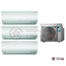 Мульти сплит-система Daikin 3MXM52N/CTXM15M/CTXM15M/CTXM15M