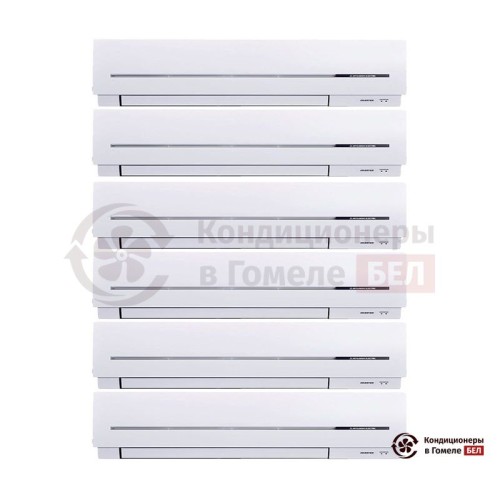  Мультисплит-система Mitsubishi Electric MXZ-6D122VA/MSZ-SF20VA/MSZ-SF20VA/MSZ-SF20VA/MSZ-SF20VA/MSZ-SF20VA/MSZ-SF20VA в Гомеле