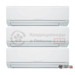 Мультисплит-система Mitsubishi Electric MXZ-3HJ50VA-ER1/MSZ-HJ25VA ER/MSZ-HJ25VA ER/MSZ-HJ35VA ER
