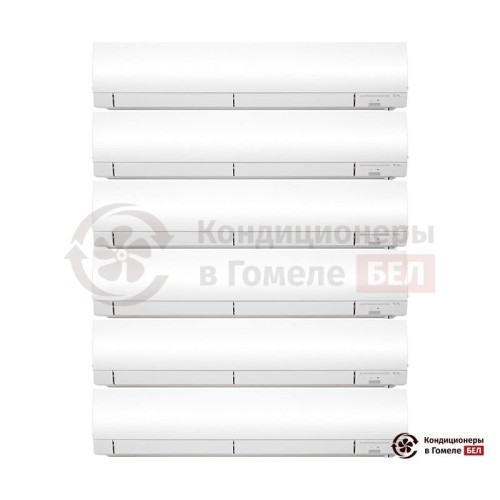  Мультисплит-система Mitsubishi Electric MXZ-6D122VA/MSZ-FH25VE/MSZ-FH25VE/MSZ-FH25VE/MSZ-FH25VE/MSZ-FH25VE/MSZ-FH25VE в Гомеле