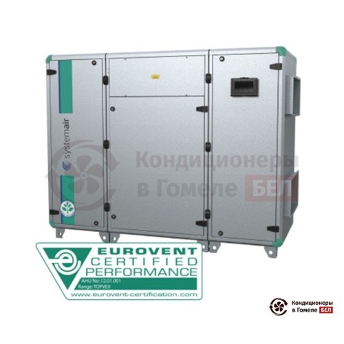  Приточно-вытяжной агрегат Systemair Topvex SC08 EL-R-CAV в Гомеле
