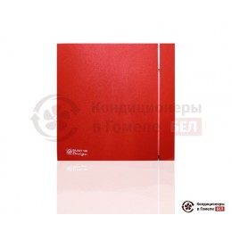 Вентилятор для ванной Soler & Palau SILENT 100 CZ DESIGN 4C RED