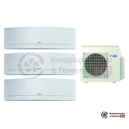 Мульти сплит-система Daikin 4MXS68F/FTXG25LW/FTXG25LW/FTXG25LW