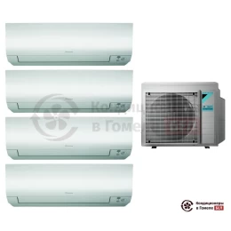 Мульти сплит-система Daikin 4MXM80N9/CTXM15M/CTXM15M/CTXM15M/CTXM15M