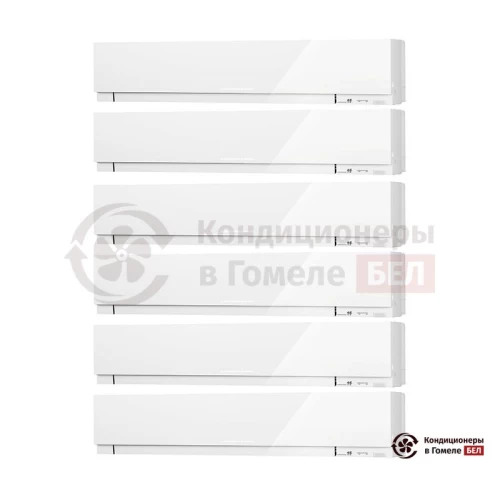 Мультисплит-система Mitsubishi Electric MXZ-6D122VA/MSZ-EF22VEW/MSZ-EF22VEW/MSZ-EF22VEW/MSZ-EF22VEW/MSZ-EF22VEW/MSZ-EF22VEW в Гомеле